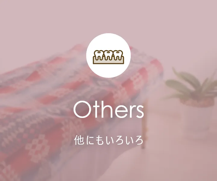 Others 他にもいろいろ