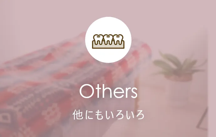 Others 他にもいろいろ